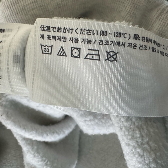 Abercrombie & Fitch Light Gray Sweatshirt Soft A&F Collection - Picture 8 of 8